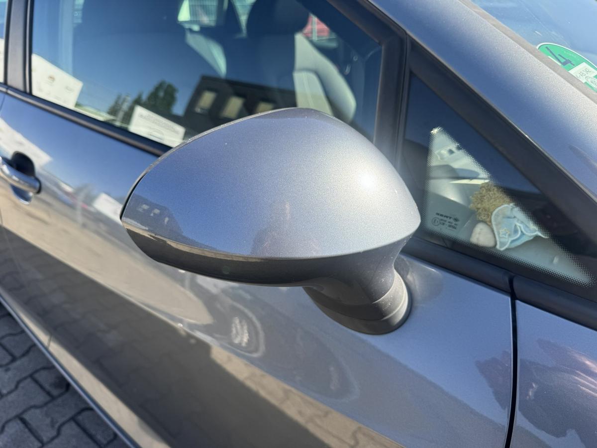 Seat Ibiza ST 6J original Au&szlig;enspiegel rechts elektrisch anklappbar LX7R Monsungraumetallic Bj.2012